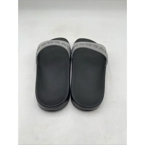 Givenchy Men's Clear Logo Slide Sandals Size 37